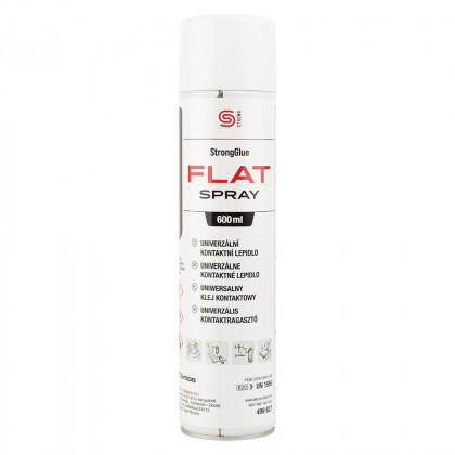 StrongGlue Kontaktní lepidlo FLAT 600ml sprej