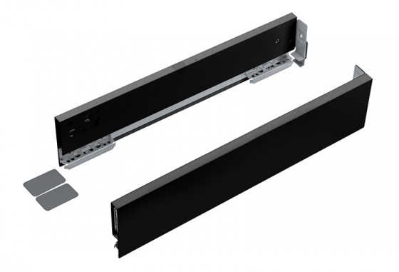 StrongMax 16 bočnice H89/450mm, černá, sada