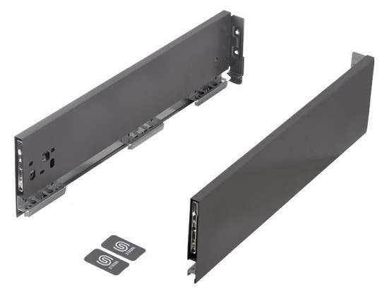 StrongMax 16 bočnice H121/550mm, šedá, sada