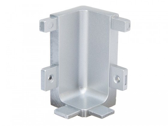 TULIP Gola II vnitřní roh dvířkového J profilu eloxovaný hliník