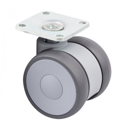 TENTE kolečko Linea 50mm 100kg tmavě šedá