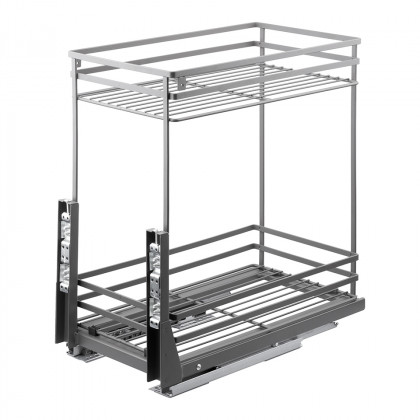 StrongWire spodní dvojkoš tmavě šedý 300mm