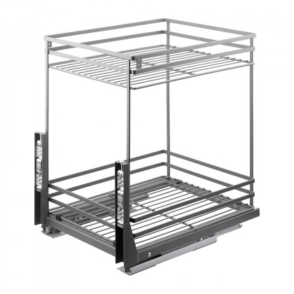 StrongWire spodní dvojkoš tmavě šedý 400mm