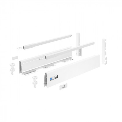 HETTICH 9307241 Atira flexi sada úplná 470/176 bílá, reling, čelní příchyt