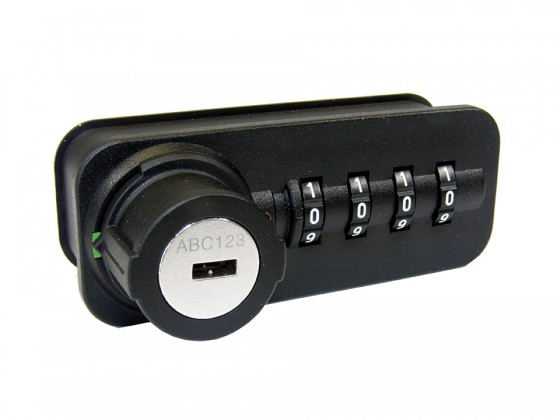 LEHMANN Zámek číselný Free 58.01 pravý černá