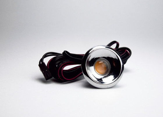 SAL LED bodovka OL 1 12V 0,7W chrom, bílá studená