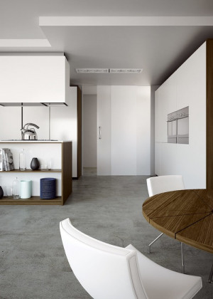 TERNO Solo Vetro Light posuvné skleněné dveře sada pro 1 křídlo 80kg