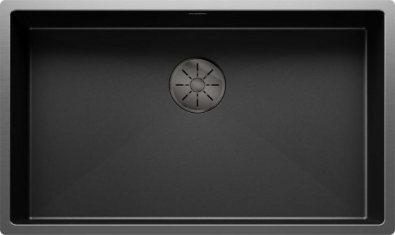BLANCO 527835 Dřez Claron 700-U InFino bez táhla Durinox DarkSteel Satin