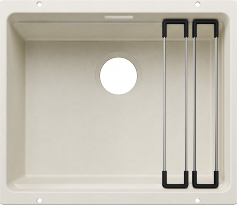 BLANCO 527756 Dřez Etagon 500-U bez odtokové sady Silgranit bílá soft