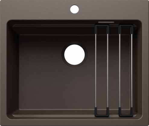 BLANCO 527752 Dřez Etagon 6 bez odtokové sady Silgranit kávová