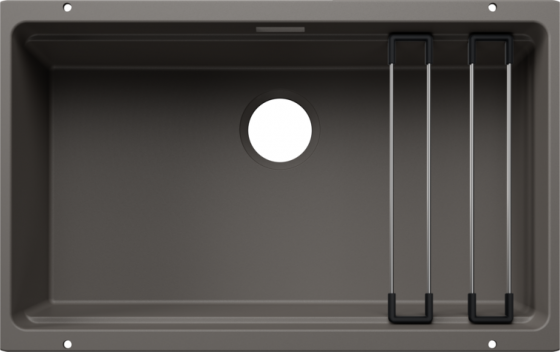 BLANCO 527763 Dřez Etagon 700-U bez odtokové sady Silgranit šedá vulkán