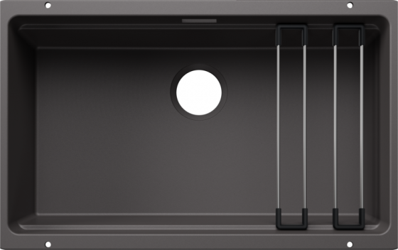 BLANCO 527766 Dřez Etagon 700-U bez odtokové sady Silgranit šedá skála