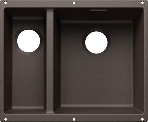 BLANCO 527816 Dřez Subline 340/160-U bez odtokové sady Silgranit kávová