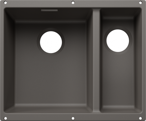 BLANCO 527819 Dřez Subline 340/160-U bez odtokové sady Silgranit šedá vulkán