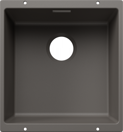 BLANCO 527787 Dřez Subline 400-U bez odtokové sady Silgranit šedá vulkán