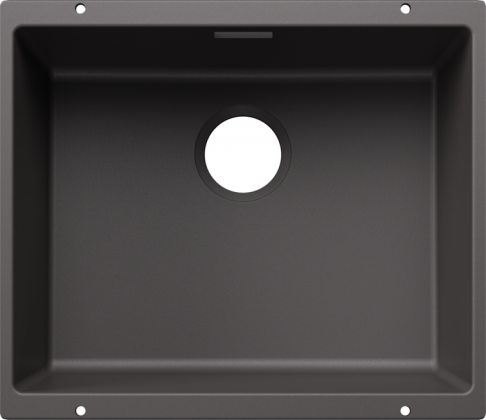 BLANCO 527798 Dřez Subline 500-U bez odtokové sady Silgranit šedá skála