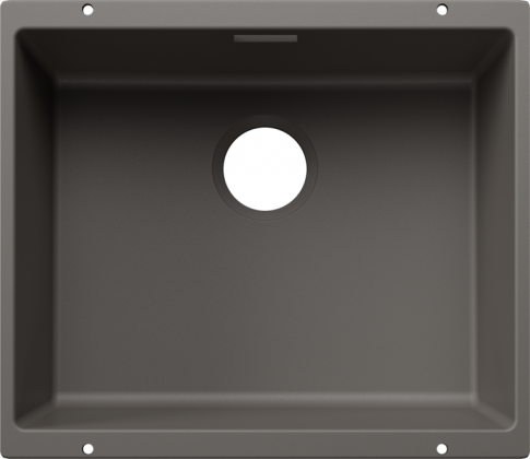 BLANCO 527795 Dřez Subline 500-U bez odtokové sady Silgranit šedá vulkán