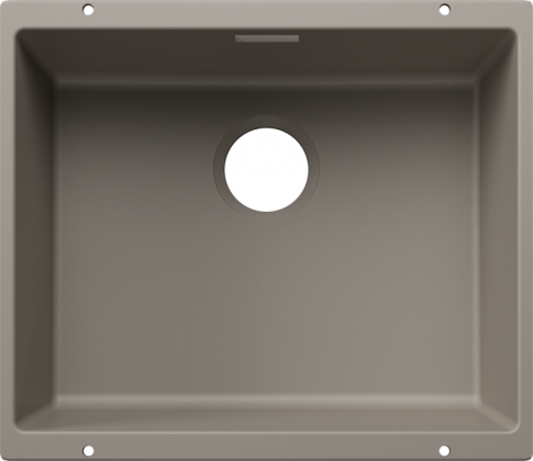 BLANCO 527801 Dřez Subline 500-U bez odtokové sady Silgranit tartufo