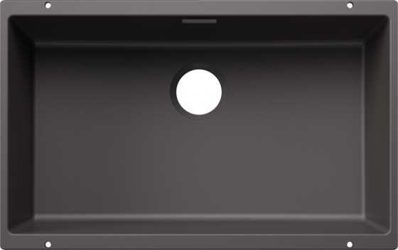 BLANCO 527806 Dřez Subline 700-U bez odtokové sady Silgranit šedá skála