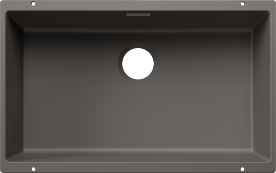 BLANCO 527803 Dřez Subline 700-U bez odtokové sady Silgranit šedá vulkán