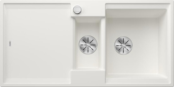 BLANCO 527605 Dřez Adira 6 S InFino s excentrem Silgranit bílá