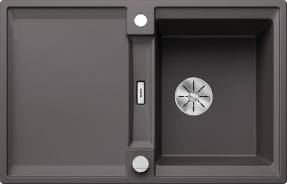 BLANCO 527587 Dřez Adira 45 S InFino s excentrem Silgranit šedá skála