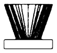 SISCO 370/9mm kartáč samolepící černý