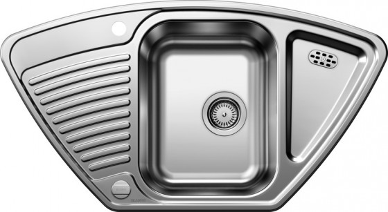 BLANCO Set 06-B 25 526338+519414 Tipo 9 E nerez přírodní lesklá + Mila chrom