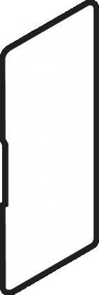 BLUM ZA7.5700.BT Legrabox, vnitřní krytka s logem BLUM, bílá