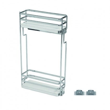 VIBO Galaxy, boční koš, horní, 150mm, bílá, levá