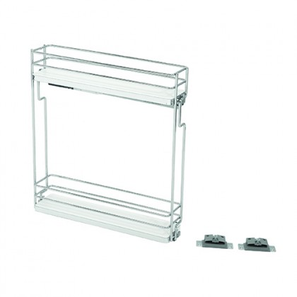 VIBO Galaxy, boční koš, 200mm, bílá, levá