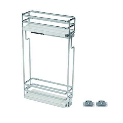 VIBO Galaxy, boční koš, horní, 150mm, bílá, pravá