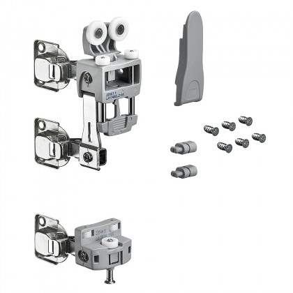 HETTICH 9278571 WingLine L do 25 kg, Push to move šedý levý