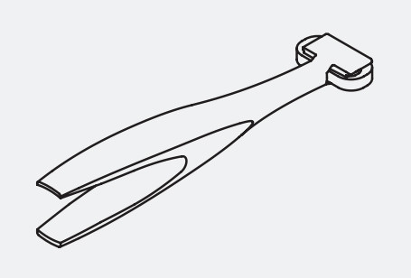 HAWA 057.3099.071 čistič profilů plast, modrý