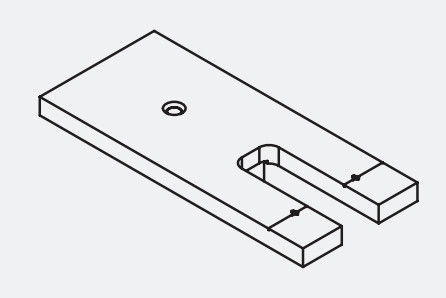 HAWA 042.3118.071 frézovací přípravek pro montážní otvor