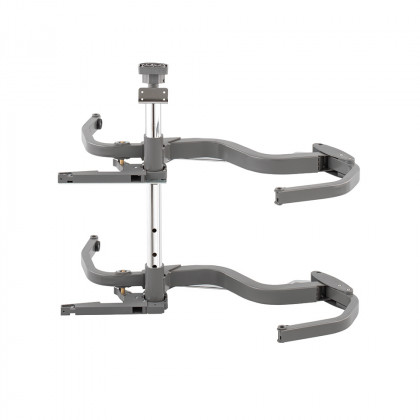 K-VIBO FLY 3.0 GALAXY, rohové police, uchycení, šedá, L, 400/655-705