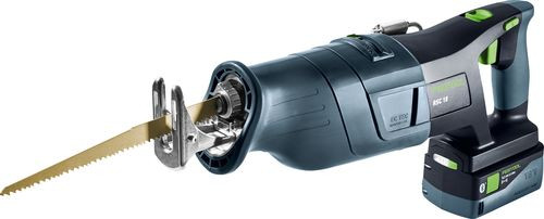 FESTOOL 578409 Akumulátorová pila ocaska RSC 18 EB-Basic-5,0