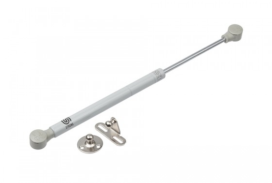 StrongLifts plynová vzpěra Tatami, pro truhlicové otevírání, 230mm/120N, šedá