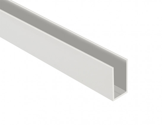 WC kabinky Al elox profil U boční 13 mm, délka 2 m