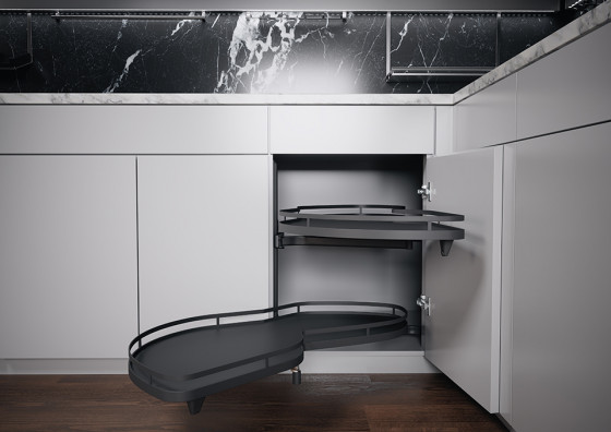 K-KES LeMans II, police a uchycení, Arena Style, antracit, L,500/600-750