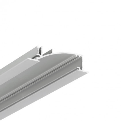 StrongLumio profil LED Flat 8, 1000mm stříbrná elox