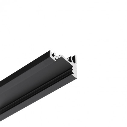 StrongLumio profil LED Corner 10, 4050mm černá elox