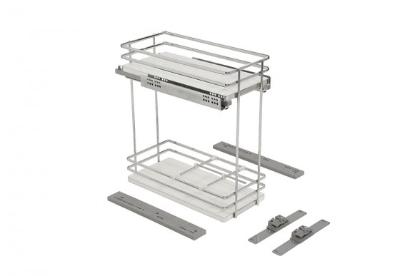 VIBO Galaxy, spodní koš, 300mm, bílý, pravolevá