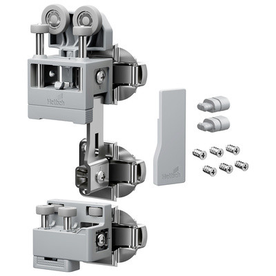 HETTICH 9339348 WingLine L new do 25 kg, sada bez pružiny, šedá, pravá