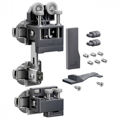 HETTICH 9339356 WingLine L new do 25 kg, sada s pružinou, antracit, levá