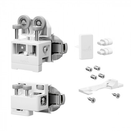 HETTICH 9339367 WingLine L new do 12 kg,sada s pružinou,bílá,pravá,s vedením