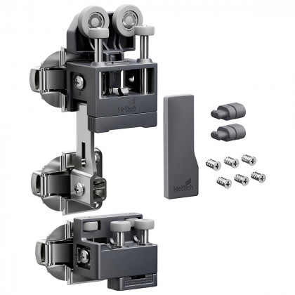 HETTICH 9339364 WingLine L new do 25 kg, sada bez pružiny, antracit, levá