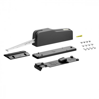 HETTICH 9339587 WingLine L new sada Pull to move Silent, těžké dveře, antracit