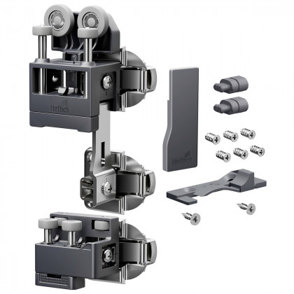 HETTICH 9339347 WingLine L new do 25 kg, sada s pružinou, antracit, pravá