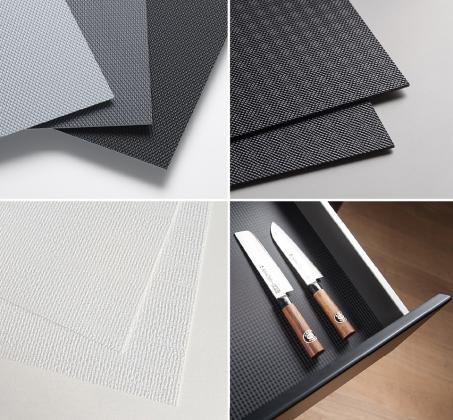 K-StrongMax 16 zásuvka H185/500mm, šedá, protiskluz Ago-Kristall 800 černá